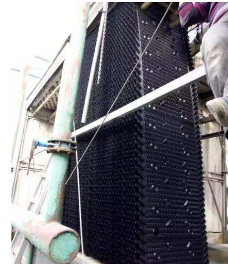 冷卻塔填料的更換